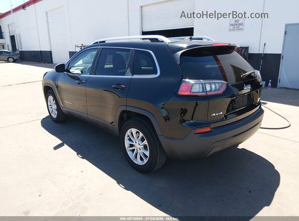 1C4PJMCB7KD458372 2019 JEEP CHEROKEE Black Trasero izquierdo