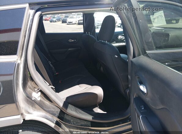 1C4PJMCB7KD458372 2019 JEEP CHEROKEE Black Vista de la etiqueta del VIN