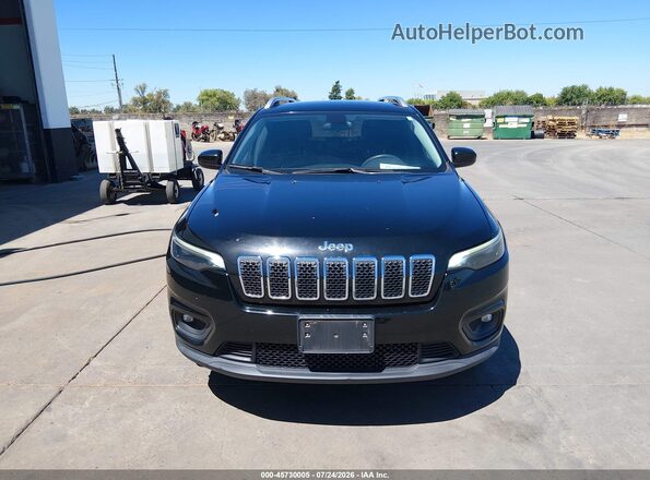 1C4PJMCB7KD458372 2019 JEEP CHEROKEE Black Vista interior trasera