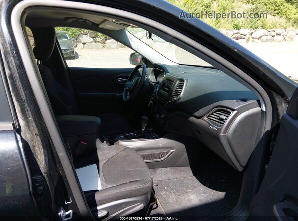 1C4PJMCB7LD645662 2020 JEEP CHEROKEE Black Widok wnętrza z przodu