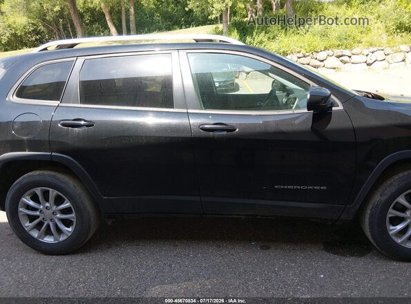 1C4PJMCB7LD645662 2020 JEEP CHEROKEE Black Widok wnętrza z tyłu