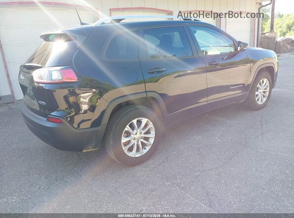 1C4PJMCB7MD242704 2021 JEEP CHEROKEE Black Tył prawy