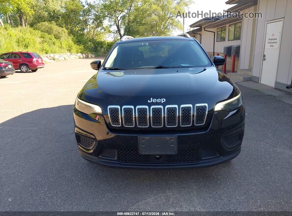 1C4PJMCB7MD242704 2021 JEEP CHEROKEE Black Widok zestawu wskaźników