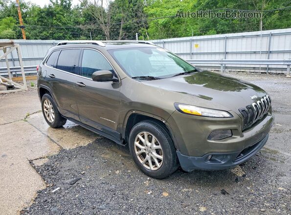 1C4PJMCB8GW115470 2016 JEEP CHEROKEE Green Передня права чверть