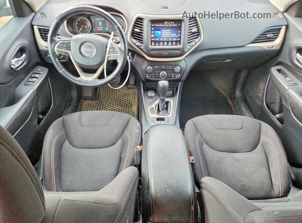 1C4PJMCB8GW308427 2016 JEEP CHEROKEE Black წინა პანელის ხედი