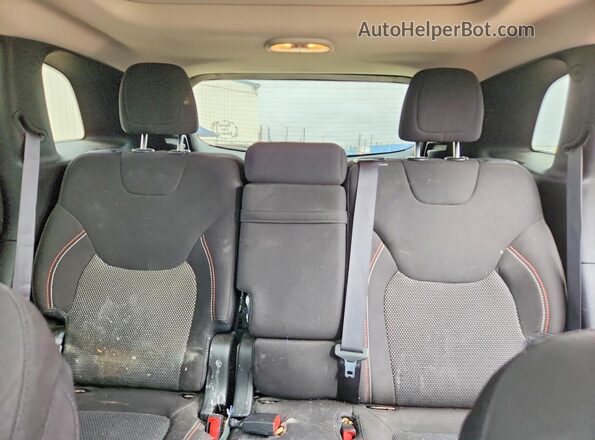 1C4PJMCB8GW308427 2016 JEEP CHEROKEE Black უკანა სავარძლების ხედი