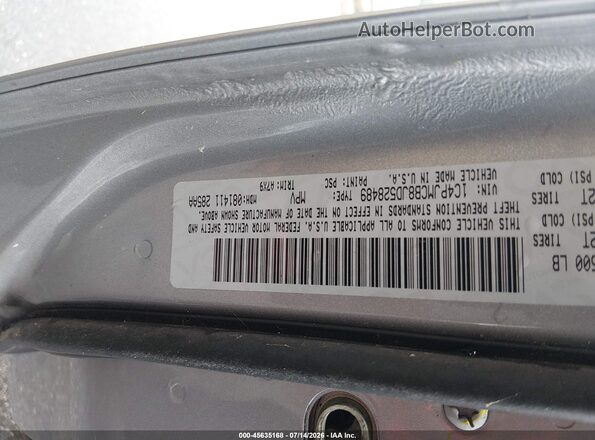1C4PJMCB8JD528489 2018 JEEP CHEROKEE Silver ძრავის განყოფილების ხედი