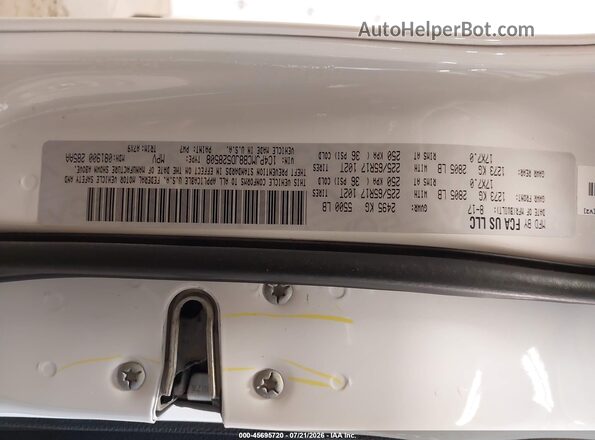 1C4PJMCB8JD528508 2018 JEEP CHEROKEE White Շարժիչի բաժամունքի տեսք