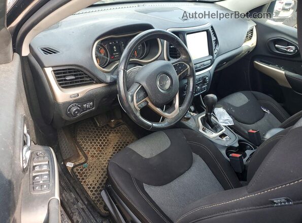 1C4PJMCB8JD603403 2018 JEEP CHEROKEE Charcoal Dashboard view