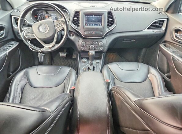 1C4PJMCB8KD244992 2019 JEEP CHEROKEE Черный Вид панели приборов