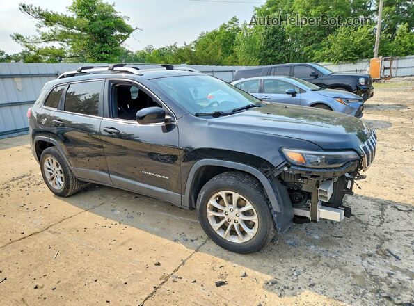 1C4PJMCB8KD244992 2019 JEEP CHEROKEE Черный Передняя правая четверть