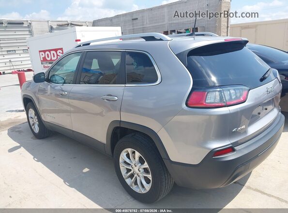 1C4PJMCB8KD343618 2019 JEEP CHEROKEE Silver Trasero izquierdo