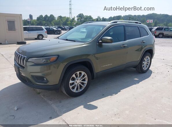 1C4PJMCB8KD343621 2019 JEEP CHEROKEE Gray Vista tres cuartos delantera izquierda