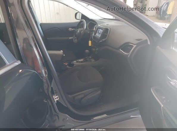 1C4PJMCB8KD346695 2019 JEEP CHEROKEE Black Front interior view