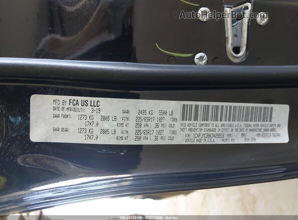 1C4PJMCB8KD429916 2019 JEEP CHEROKEE Black Widok komory silnika