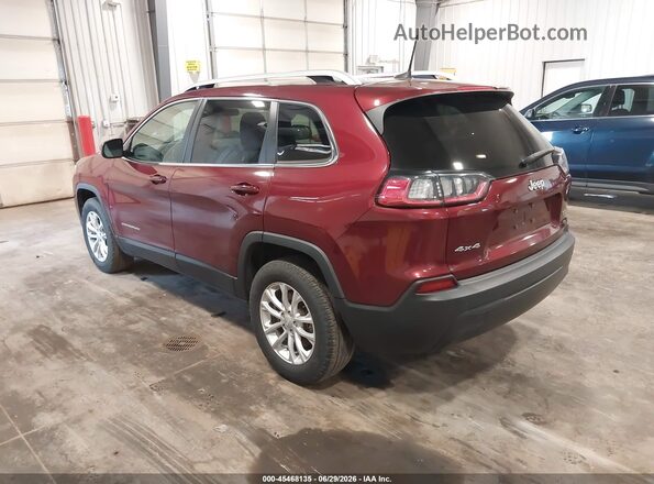 1C4PJMCB8KD450880 2019 JEEP CHEROKEE Красный Задняя левая четверть