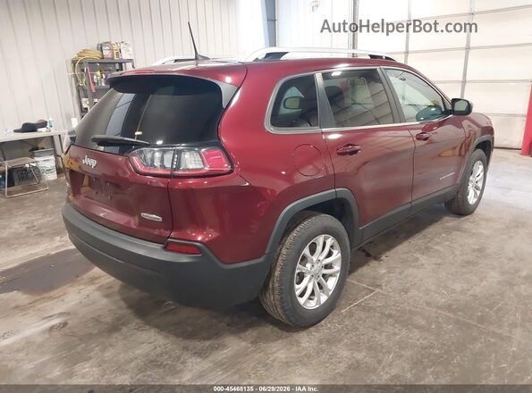1C4PJMCB8KD450880 2019 JEEP CHEROKEE Красный Задняя правая четверть