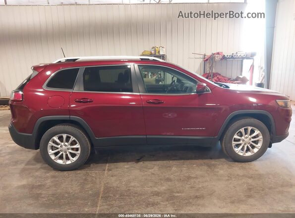 1C4PJMCB8KD450880 2019 JEEP CHEROKEE Красный Вид задней части салона