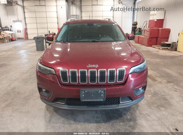 1C4PJMCB8KD450880 2019 JEEP CHEROKEE Красный Вид щитка приборов