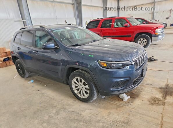 1C4PJMCB8LD639997 2020 JEEP CHEROKEE Blue Przód prawy