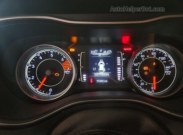 1C4PJMCB8LD639997 2020 JEEP CHEROKEE Blue Widok zestawu wskaźników