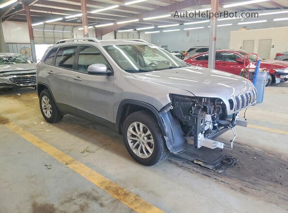 1C4PJMCB8MD153062 2021 JEEP CHEROKEE Серебряный Передняя правая четверть