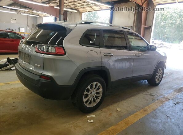 1C4PJMCB8MD153062 2021 JEEP CHEROKEE Серебряный Задняя правая четверть