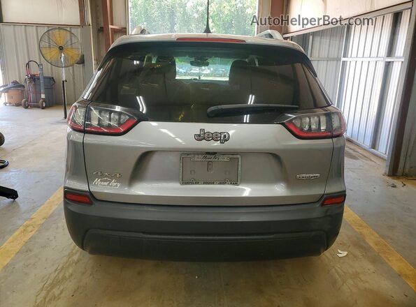 1C4PJMCB8MD153062 2021 JEEP CHEROKEE Серебряный Вид сзади