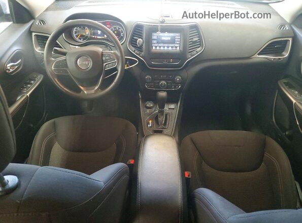 1C4PJMCB8MD153062 2021 JEEP CHEROKEE Серебряный Вид панели приборов