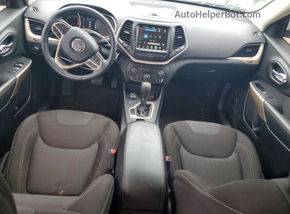 1C4PJMCB9HW609273 2017 JEEP CHEROKEE White Widok deski rozdzielczej