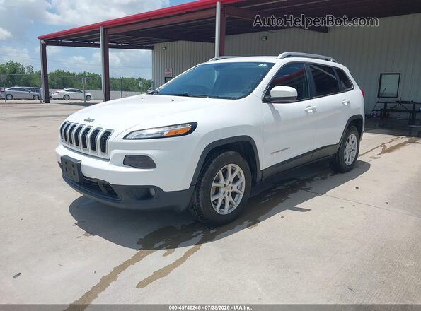 1C4PJMCB9JD528467 2018 JEEP CHEROKEE White Առջևի ձախ երեք քառորդ տեսարան