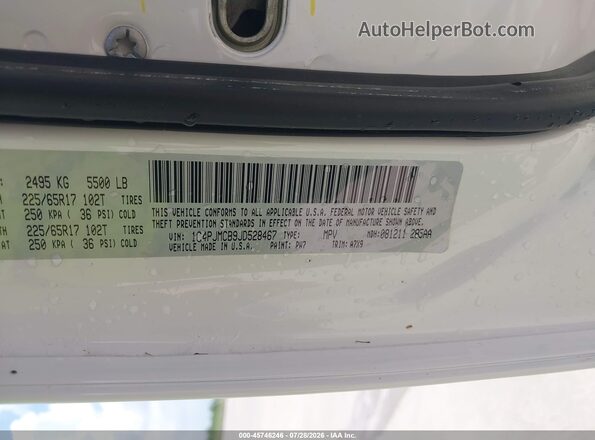 1C4PJMCB9JD528467 2018 JEEP CHEROKEE White Շարժիչի բաժամունքի տեսք