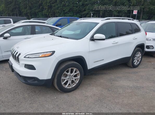 1C4PJMCB9JD528663 2018 JEEP CHEROKEE White Vista tres cuartos delantera izquierda