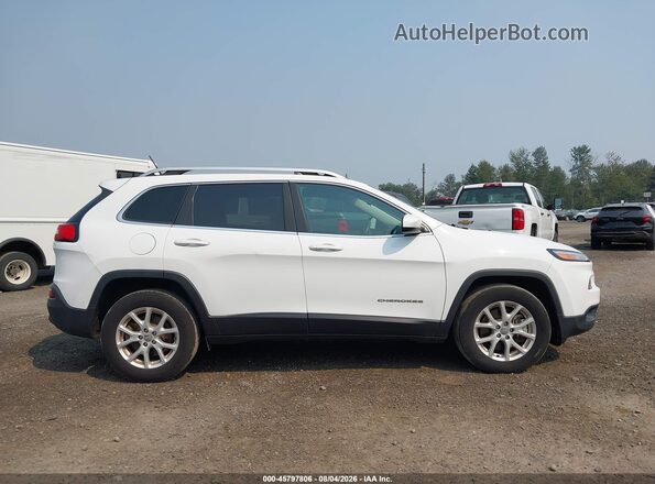 1C4PJMCB9JD528663 2018 JEEP CHEROKEE White Vista interior trasera