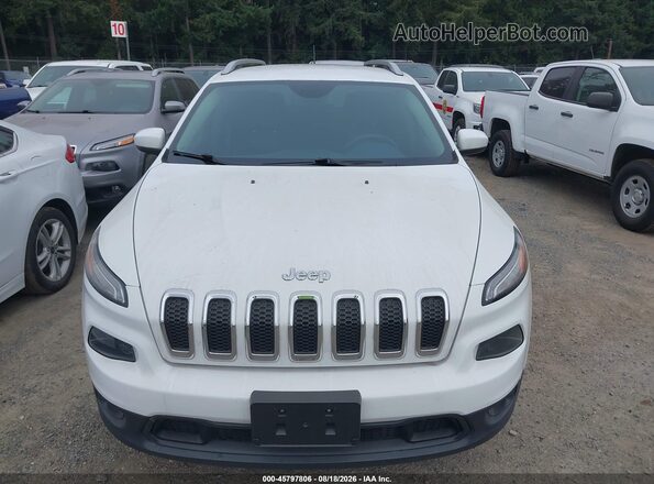 1C4PJMCB9JD528663 2018 JEEP CHEROKEE White Vista del cuadro de instrumentos