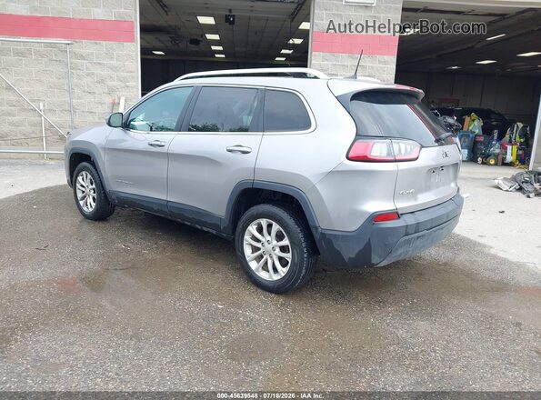 1C4PJMCB9KD412588 2019 JEEP CHEROKEE Silver Հետևի ձախ