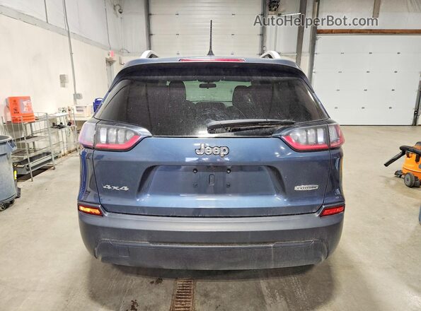 1C4PJMCB9KD413482 2019 JEEP CHEROKEE Blue Widok z tyłu