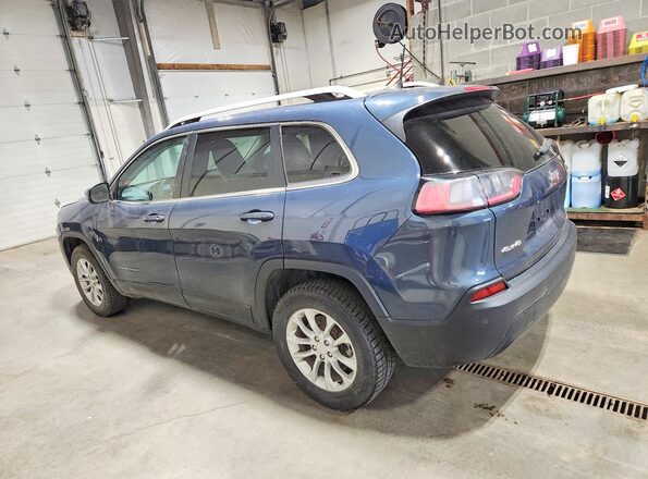 1C4PJMCB9KD413482 2019 JEEP CHEROKEE Blue Tył lewy