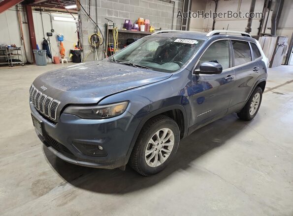 1C4PJMCB9KD413482 2019 JEEP CHEROKEE Blue 