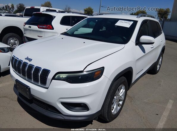 1C4PJMCB9KD459927 2019 JEEP CHEROKEE White Przód lewy