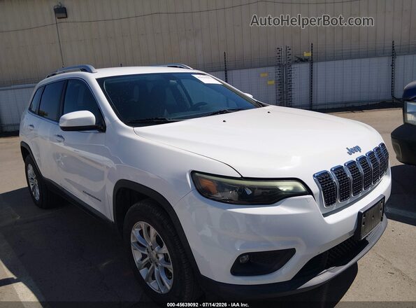 1C4PJMCB9KD459927 2019 JEEP CHEROKEE White Widok wnętrza 360 stopni