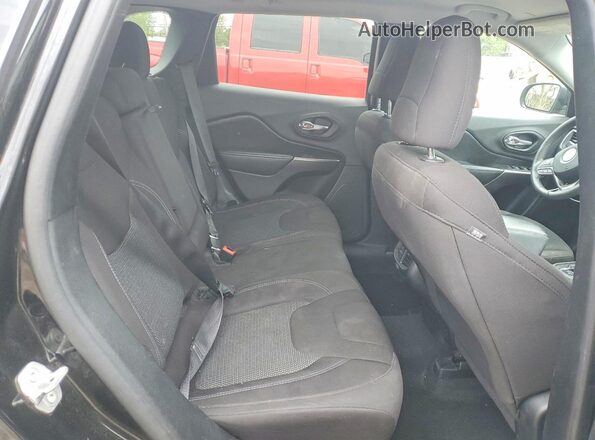 1C4PJMCB9LD560354 2020 JEEP CHEROKEE Black Widok tylnych siedzeń