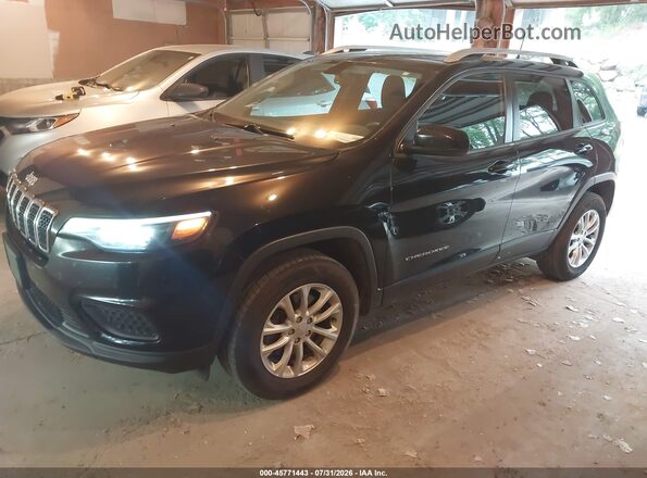 1C4PJMCB9LD645663 2020 JEEP CHEROKEE Black Առջևի ձախ երեք քառորդ տեսարան