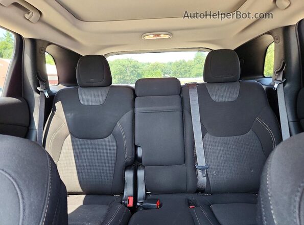 1C4PJMCBXGW296734 2016 JEEP CHEROKEE Black Vista de los asientos traseros