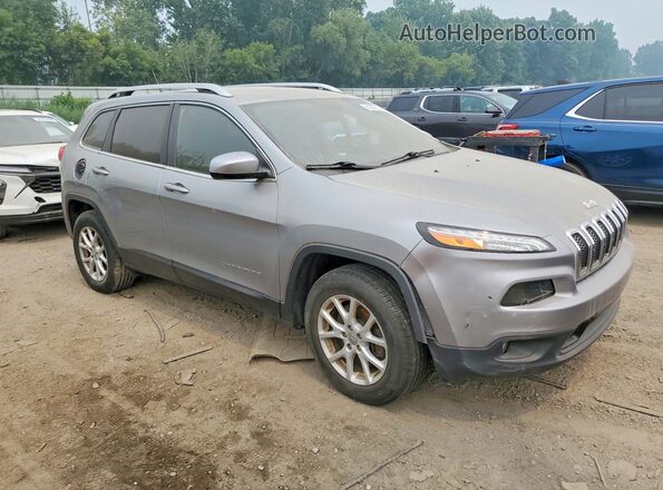 1C4PJMCBXHW633386 2017 JEEP CHEROKEE Silver Przód prawy