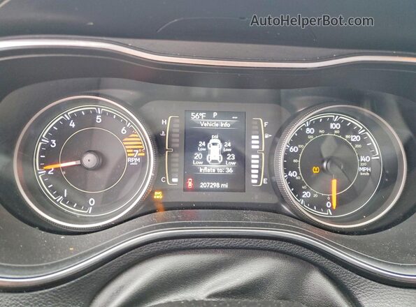 1C4PJMCBXKD121730 2019 JEEP CHEROKEE Black Вид щитка приладів