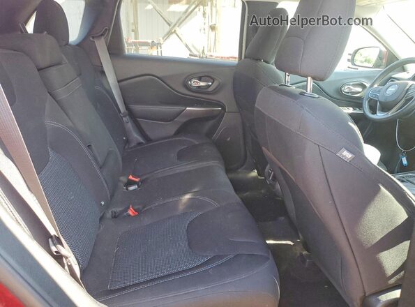1C4PJMCBXKD188439 2019 JEEP CHEROKEE Red Rear interior view