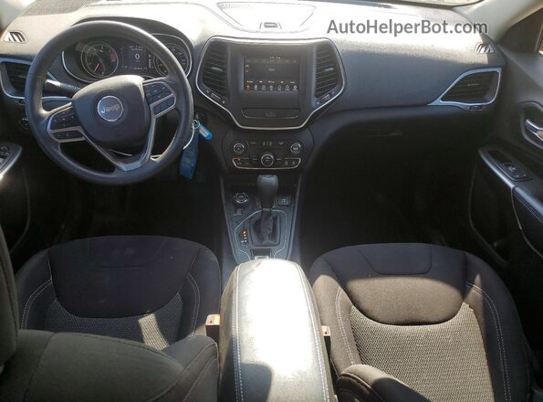 1C4PJMCBXKD188439 2019 JEEP CHEROKEE Red Dashboard view