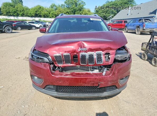1C4PJMCBXKD188439 2019 JEEP CHEROKEE Red Front view
