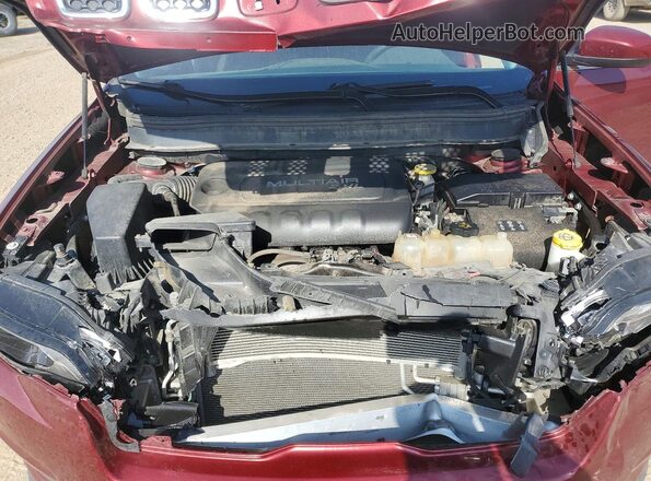 1C4PJMCBXKD188439 2019 JEEP CHEROKEE Red Engine compartment view